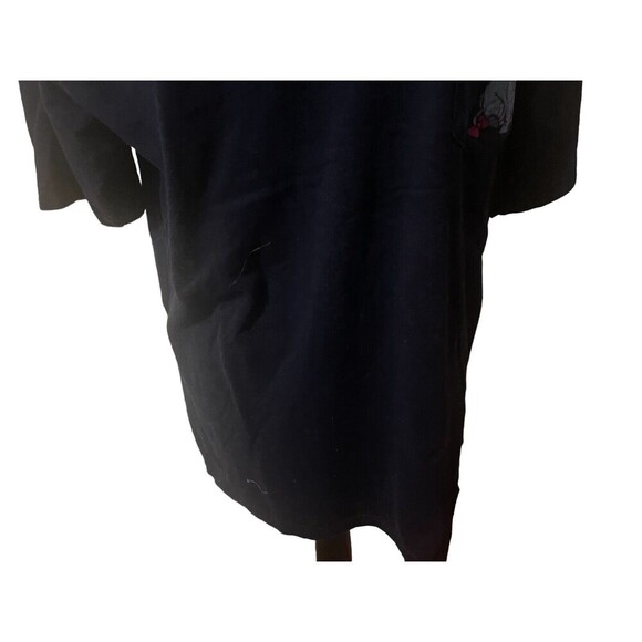 VINTAGE Disney Eeyore & Tigger Embroidered Pocket T-Shirt SZ Large Blue Adult - Picture 14 of 16